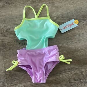 NWT CAT & JACK BABY SWIMSUIT 12 months